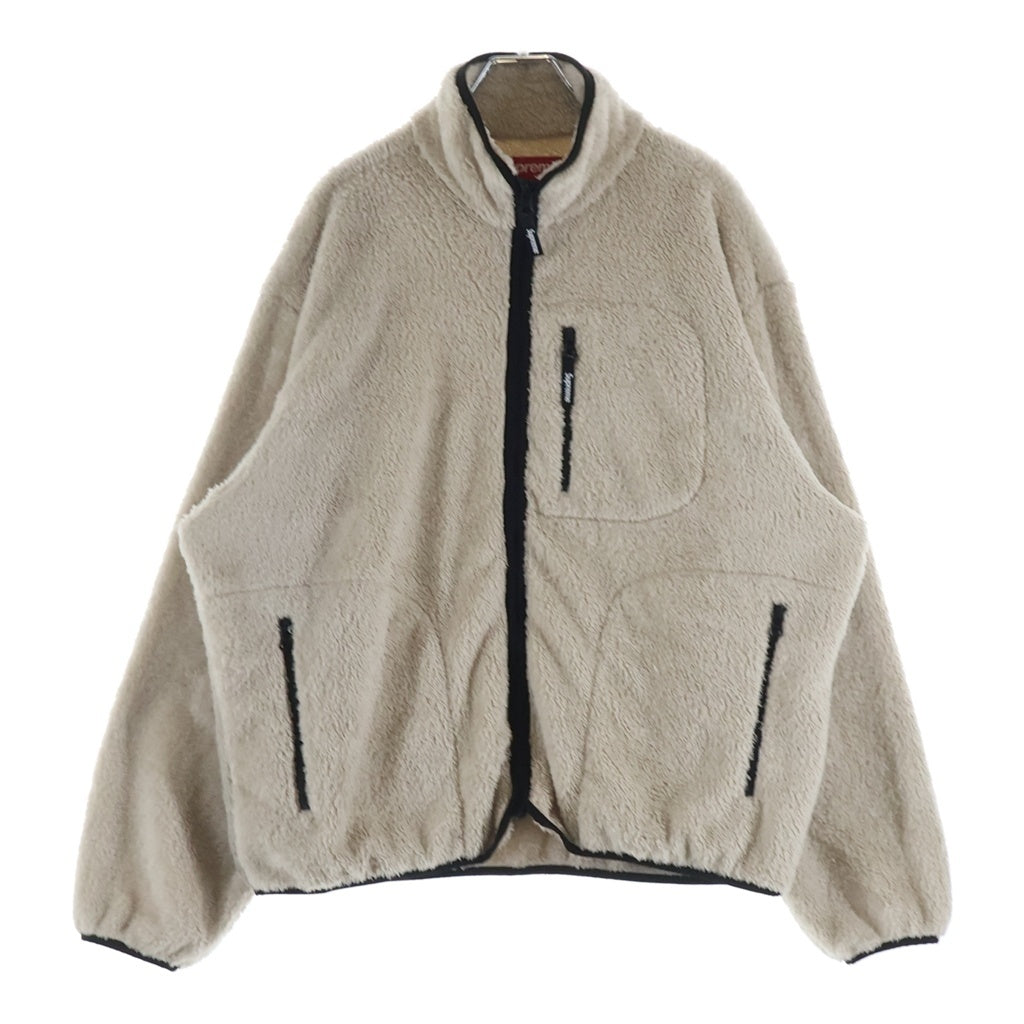 SUPREME(シュプリーム) 24AW Kate Moss Fleece Jacket ケイトモス ジップアップフリースジャケット ホワイト