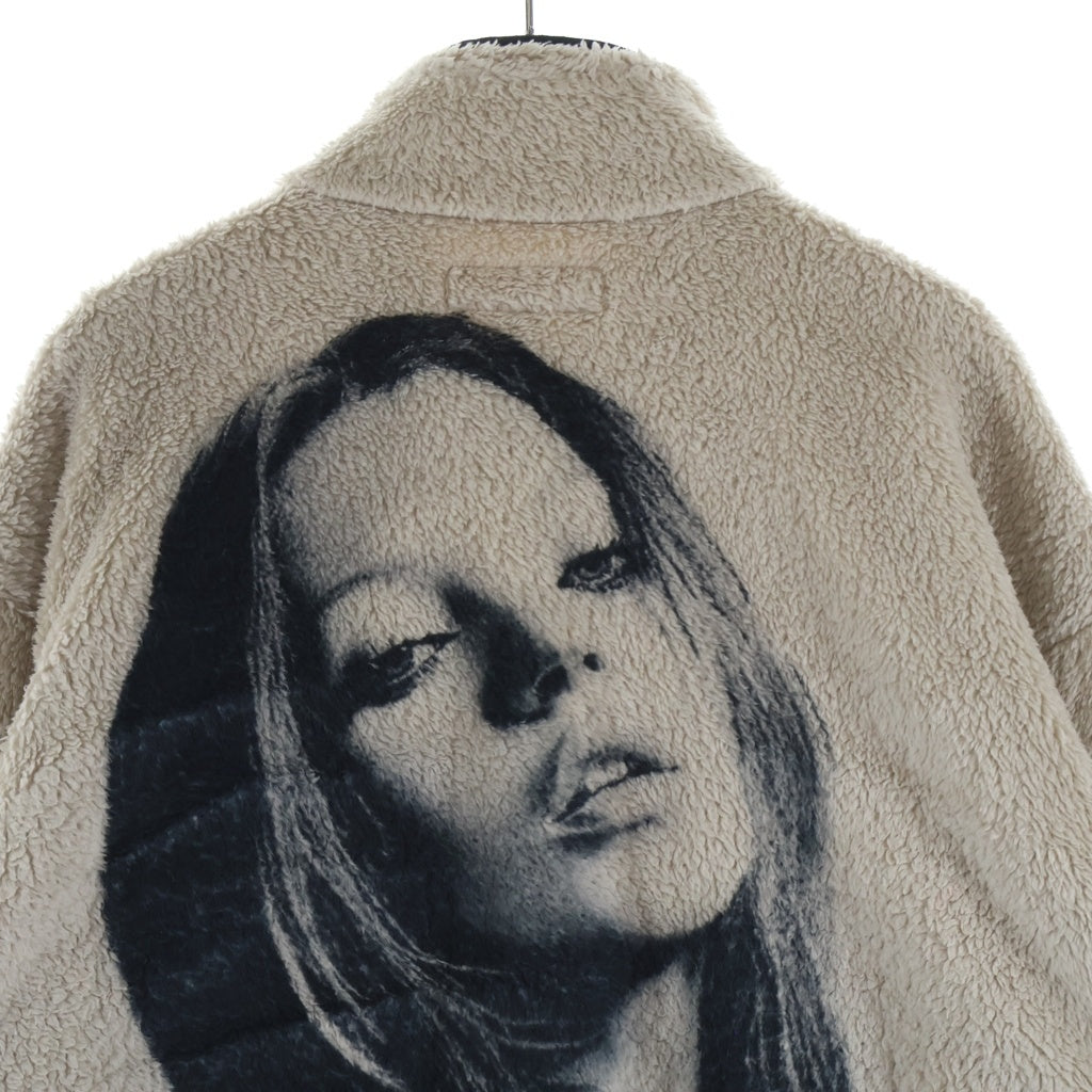 SUPREME(シュプリーム) 24AW Kate Moss Fleece Jacket ケイトモス ジップアップフリースジャケット ホワイト