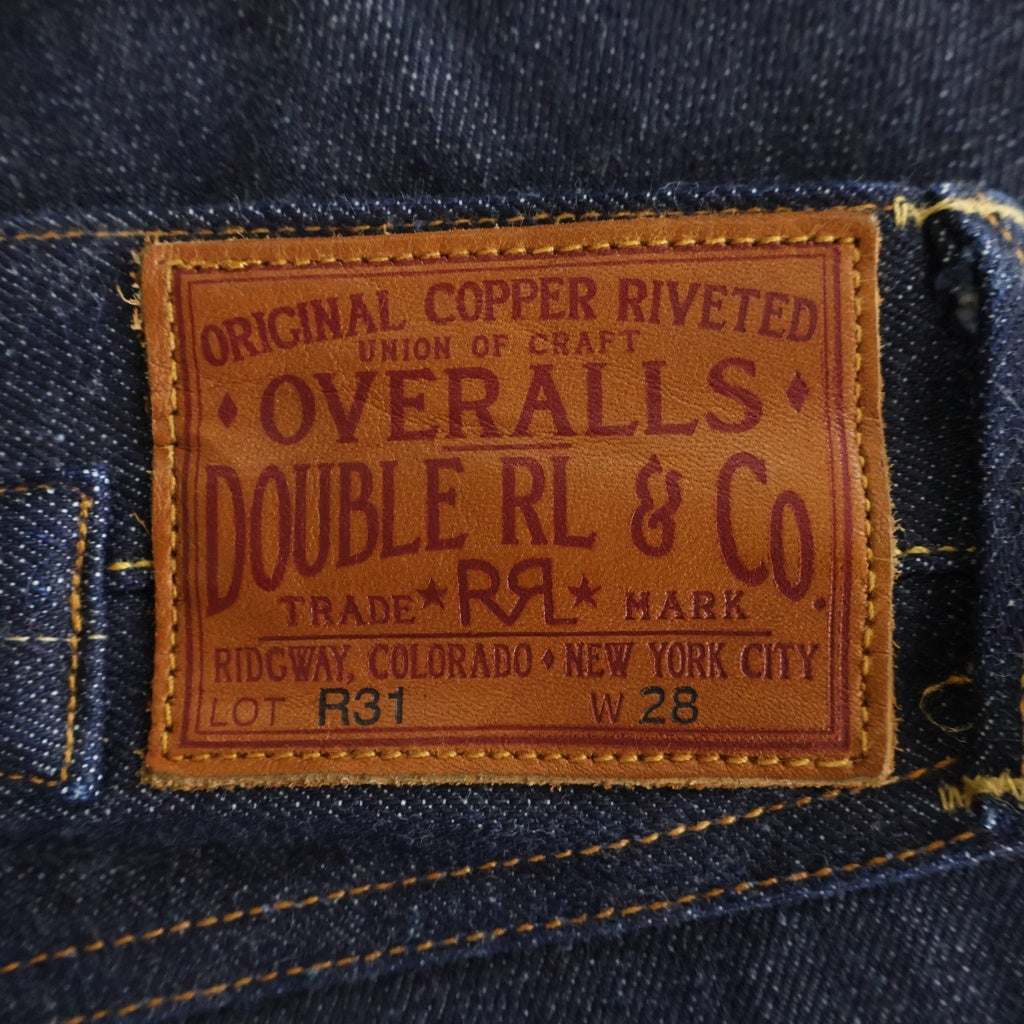 RRL(ダブルアールエル) 1936 BUCKLE BACK DENIM PANT USA製 バックルバック デニムパンツ ジーンズ インディゴ R41RB01
