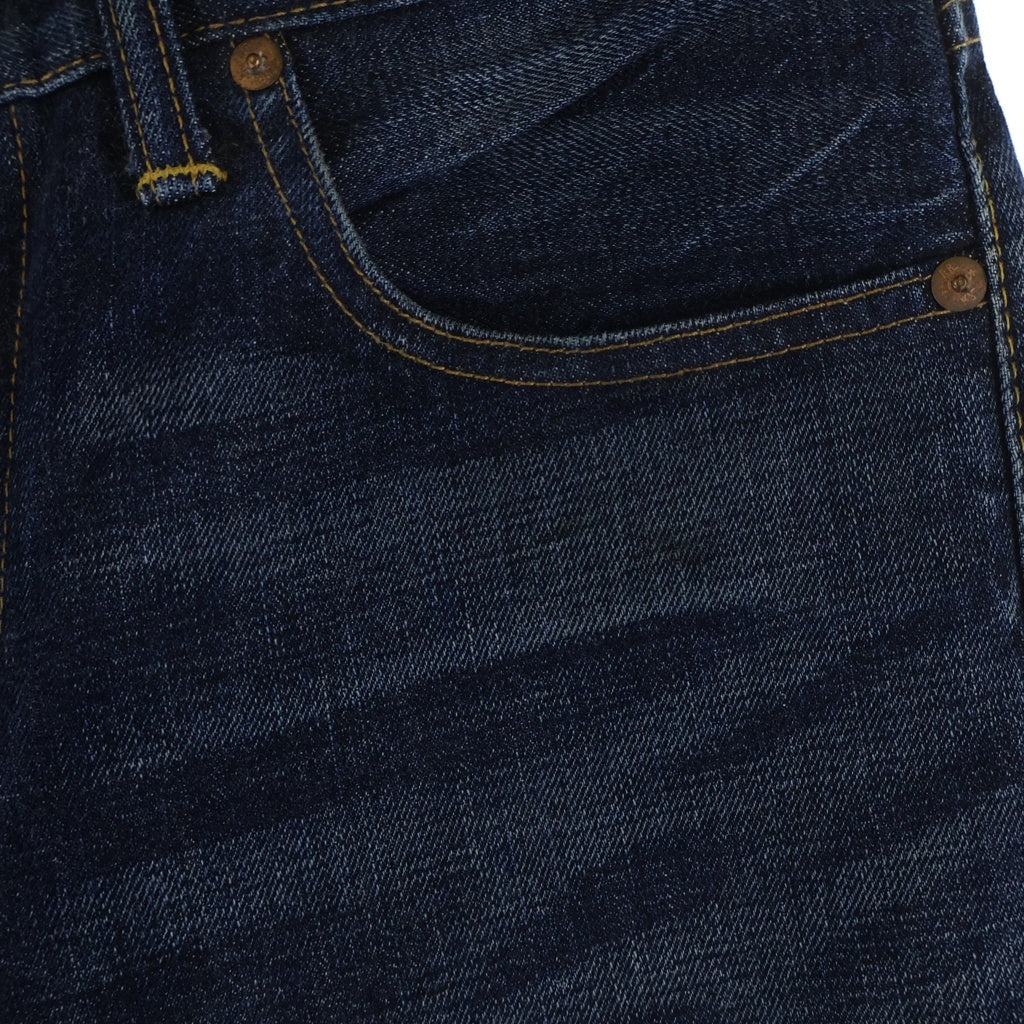 RRL(ダブルアールエル) SLIM STRAIGHT HELM WASH DENIM USA製 スリムストレート デニムパンツ ジーンズ インディゴ R144RB02