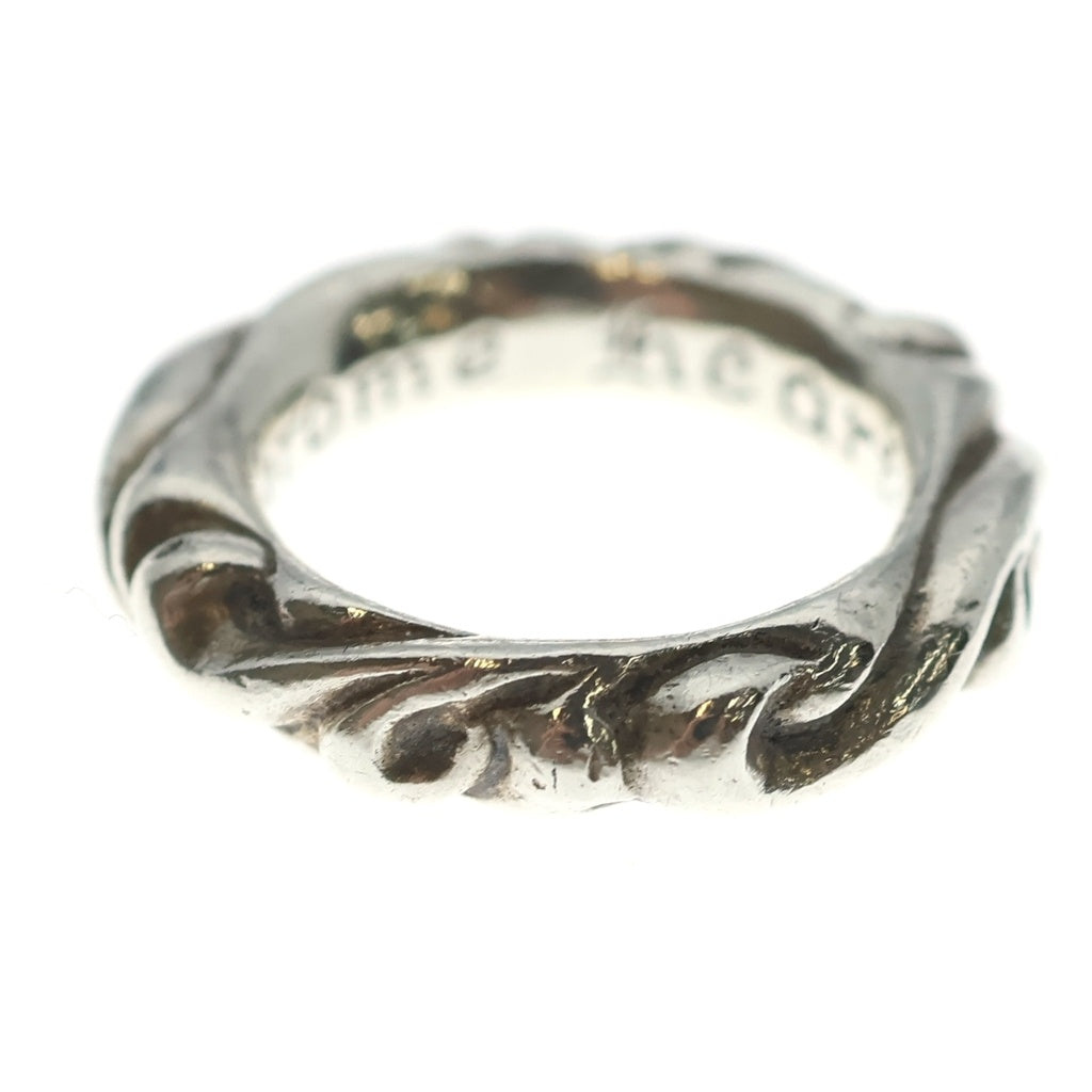 CHROME HEARTS(クロムハーツ) SCRL BAND スクロールバンド リング シルバー BCA351