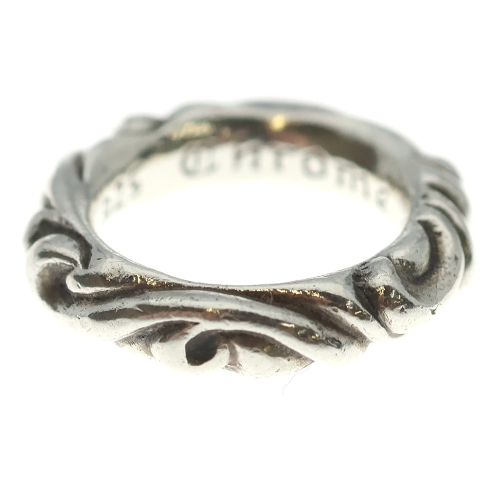CHROME HEARTS(クロムハーツ) SCRL BAND スクロールバンド リング シルバー BCA351
