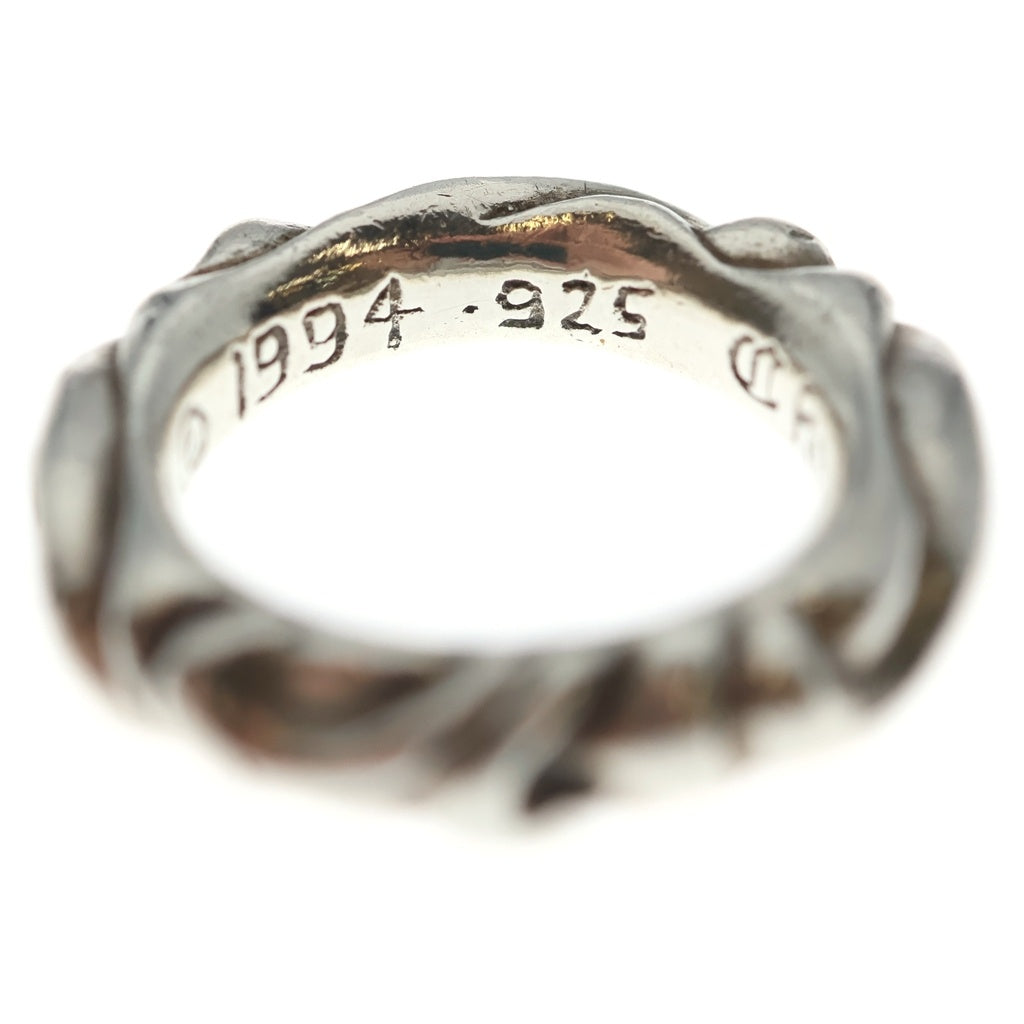 CHROME HEARTS(クロムハーツ) SCRL BAND スクロールバンド リング シルバー BCA351