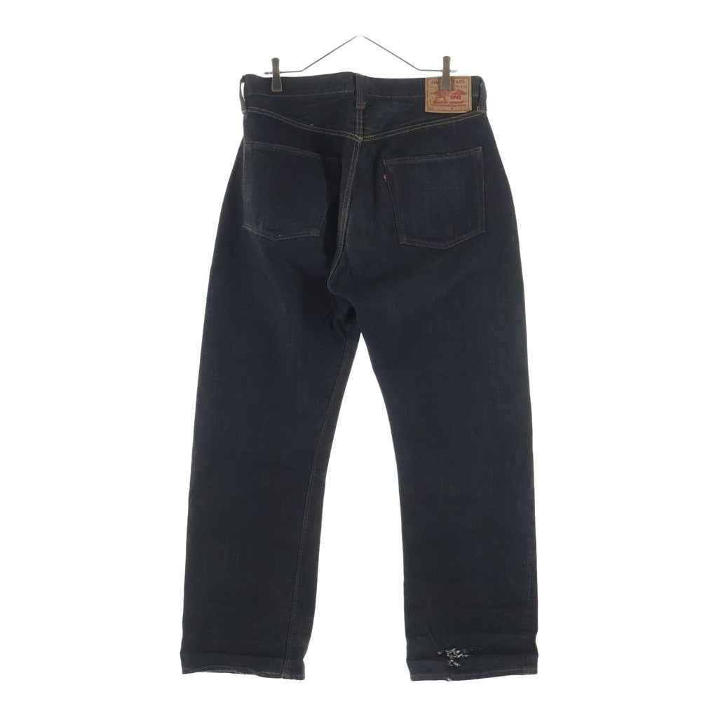 JOE McCOY(ジョーマッコイ) LOT806 STRAIGHT DENIM PANTS ロット806 セルビッチ ボタンフライ ストレートデニム ジーンズ ブラック