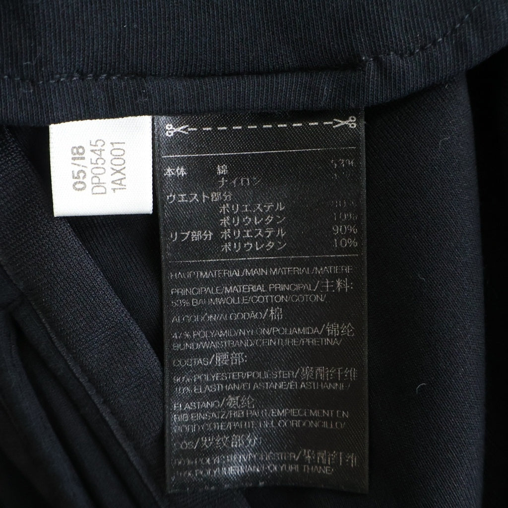 Y-3(ワイスリー) 18AW 3-STRIPES SELVEDGE MATTE TRACK PANTS スリーストライプス セルビッジ マット ドローストリング コットン トラックパンツ ブラック DP0545-1AX001