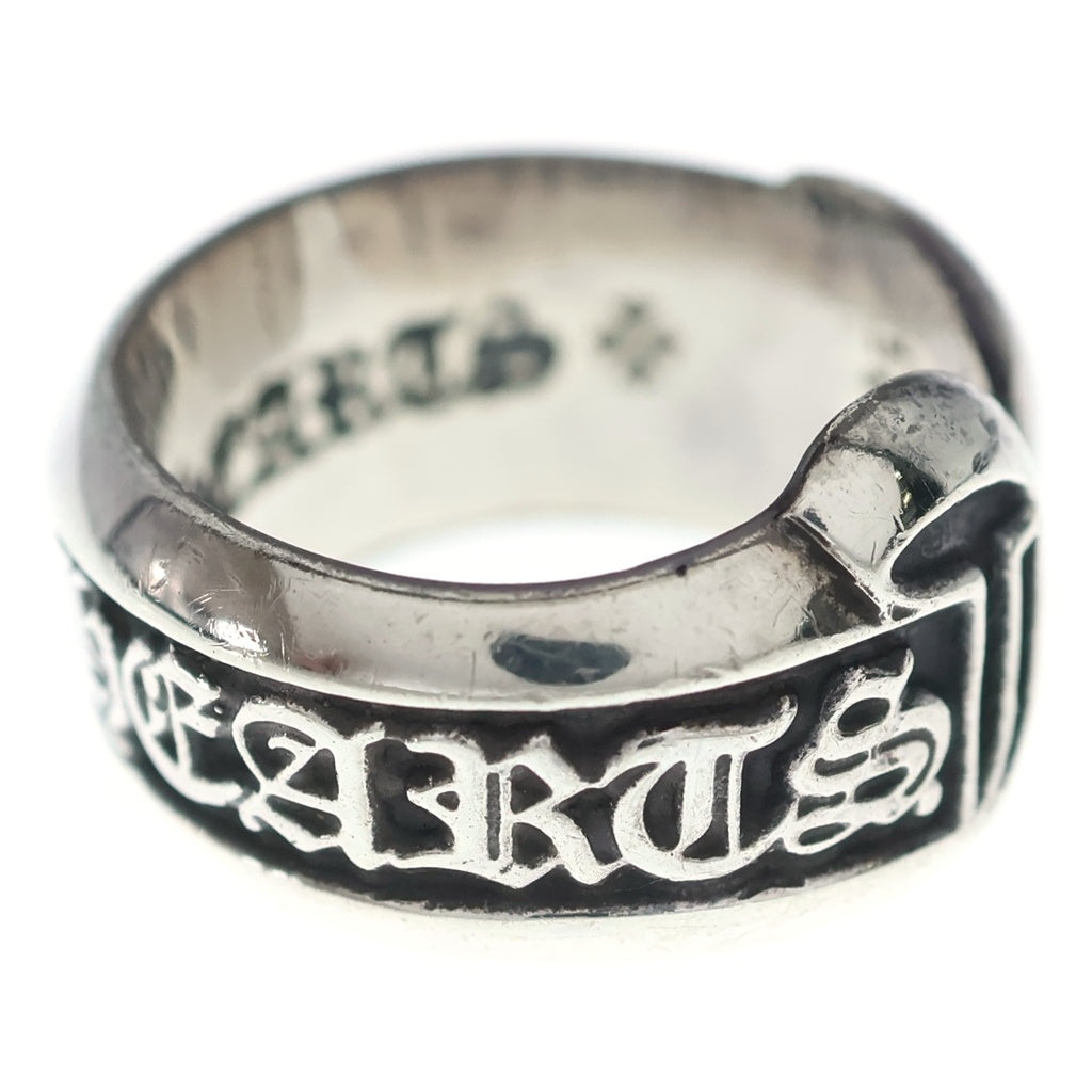 CHROME HEARTS(クロムハーツ) SM SCROLL LABEL スモールスクロールラベル リング シルバー BCA413