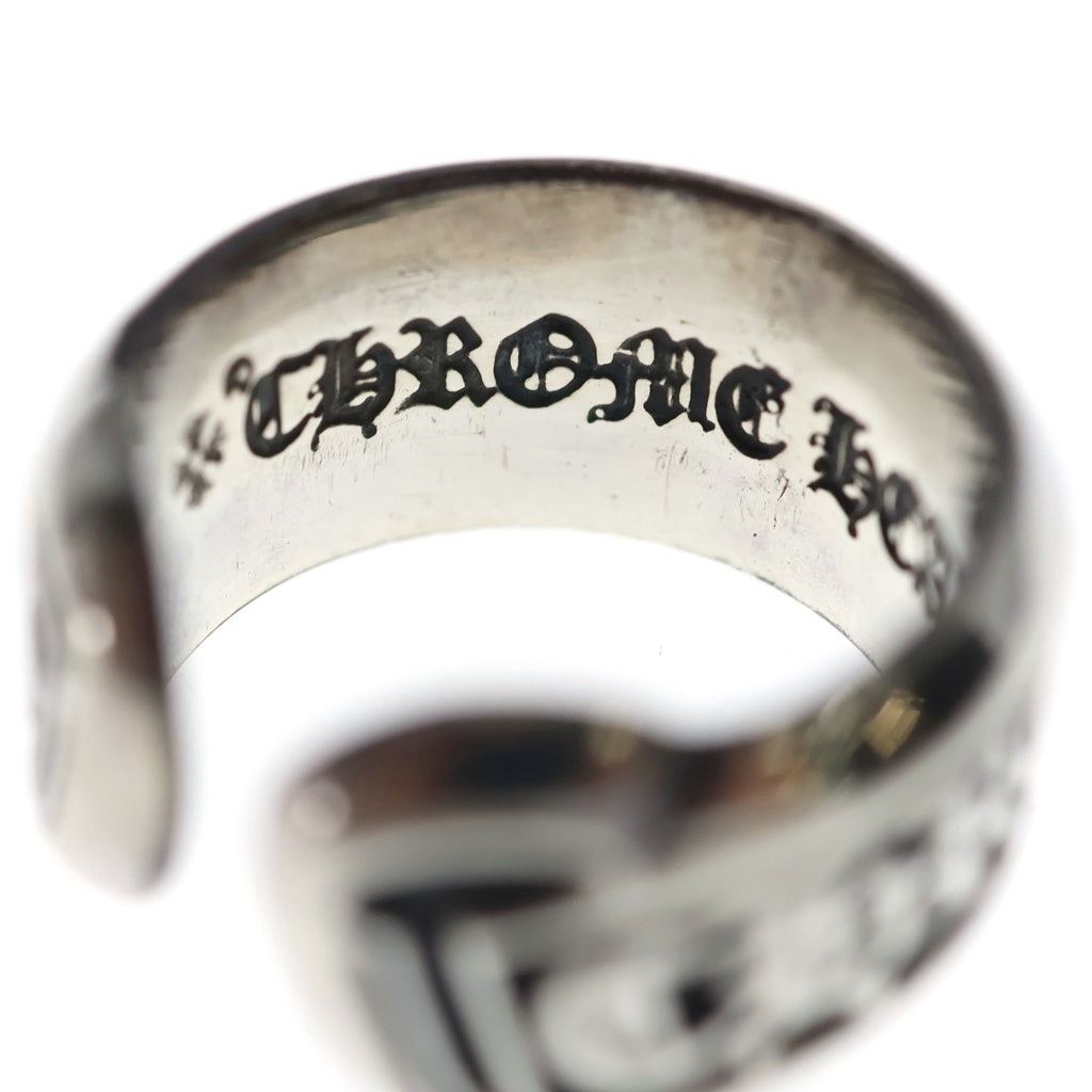CHROME HEARTS(クロムハーツ) SM SCROLL LABEL スモールスクロールラベル リング シルバー BCA413
