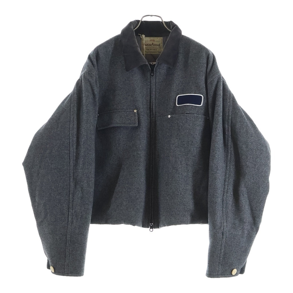 SUNSEA(サンシー) RAKUDA DETROIT JACKET ラクダ デトロイト アジャスター付きジャケット ブルゾン グレー SUNSEA3130