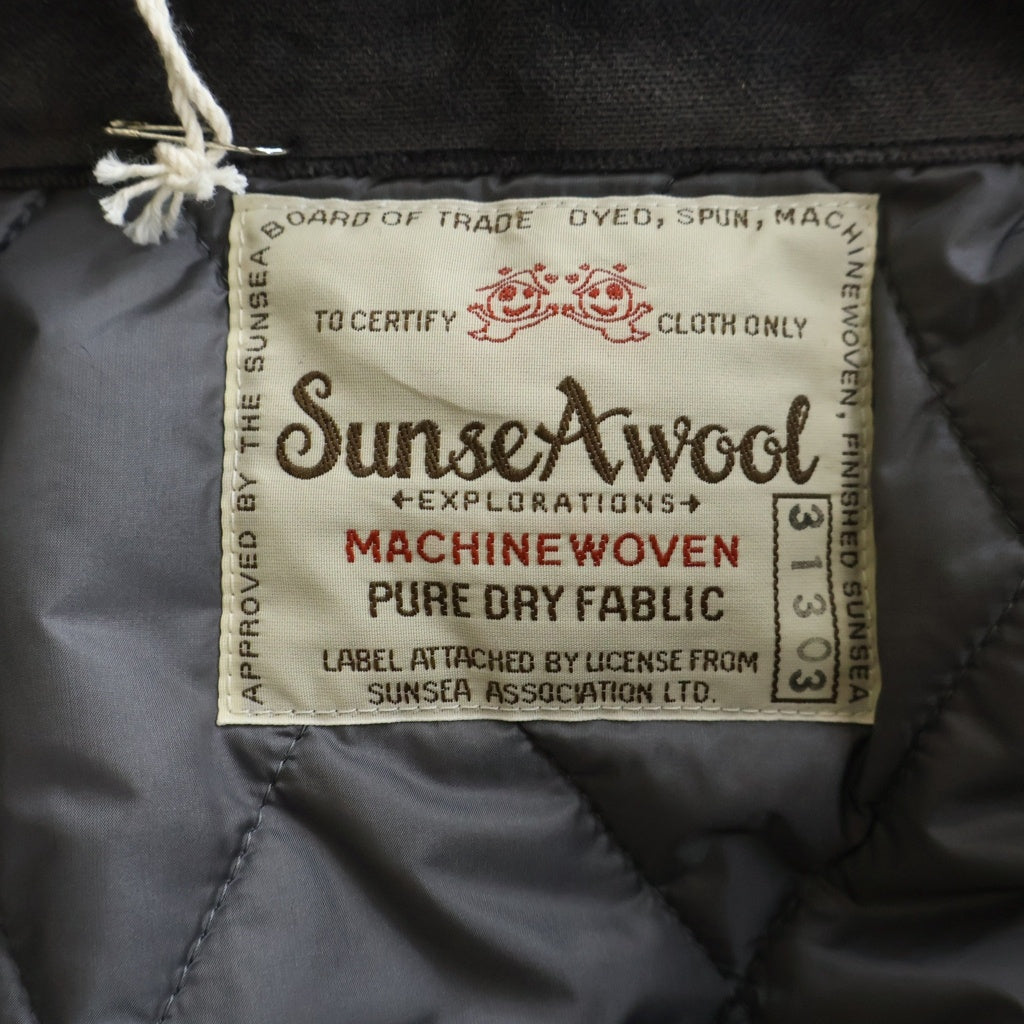SUNSEA(サンシー) RAKUDA DETROIT JACKET ラクダ デトロイト アジャスター付きジャケット ブルゾン グレー SUNSEA3130
