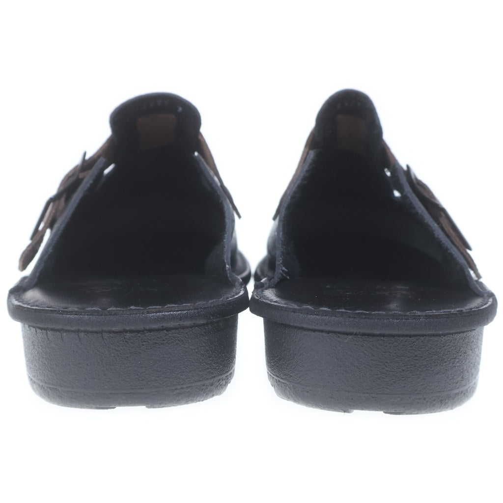 SUNSEA(サンシー) CAMPAGNE SANDALS キャンペーン レザー アジャスター付き サンダル ブラック SUNSEA3180