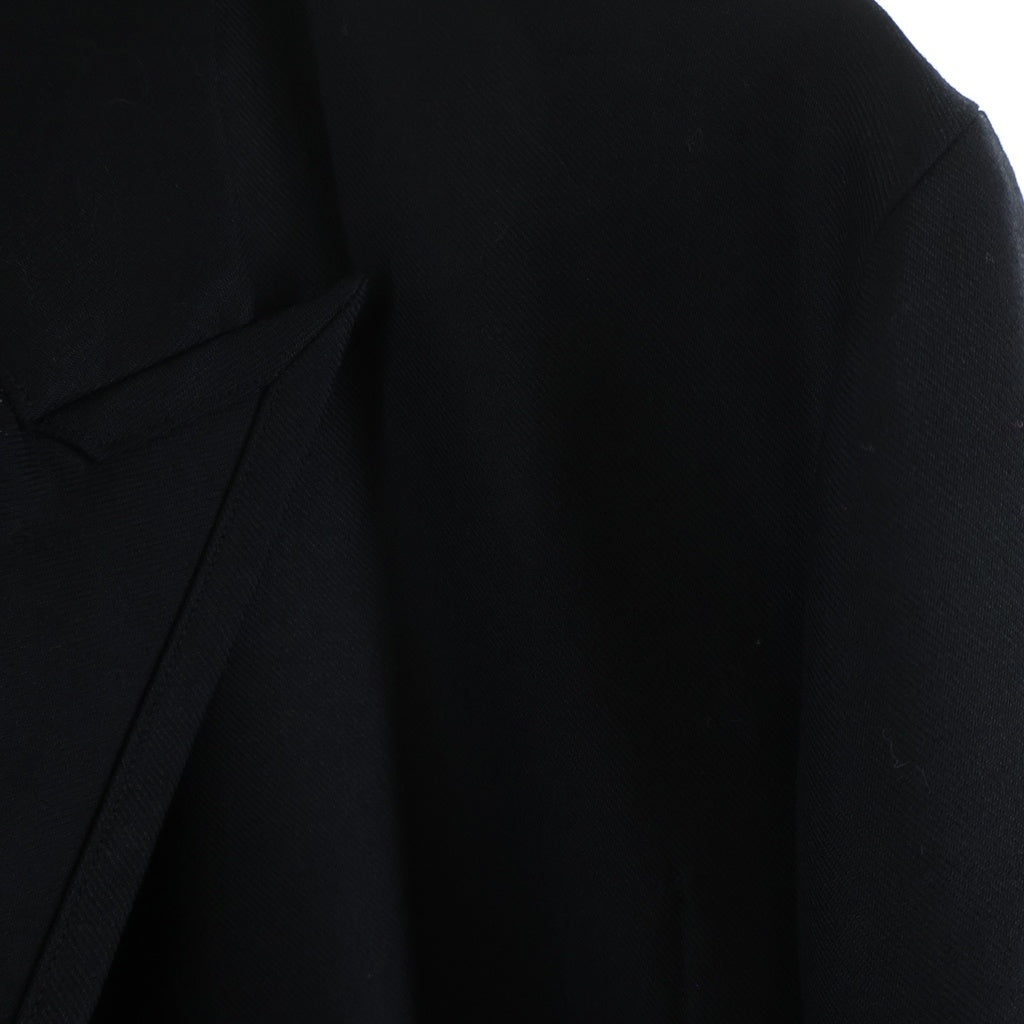 SUNSEA(サンシー) 21AW DOUBLE BREASTED JACKET ダブルブレステッド テーラードジャケット ブラック 21A32