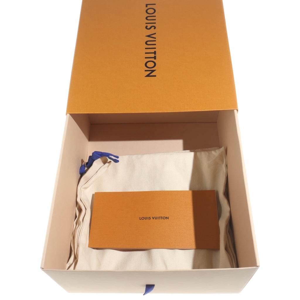 LOUIS VUITTON(ルイヴィトン) 23AW ハロウィン LVスケートライン モノグラム ダブルシューレースアップローカットスニーカー シューズ オレンジ