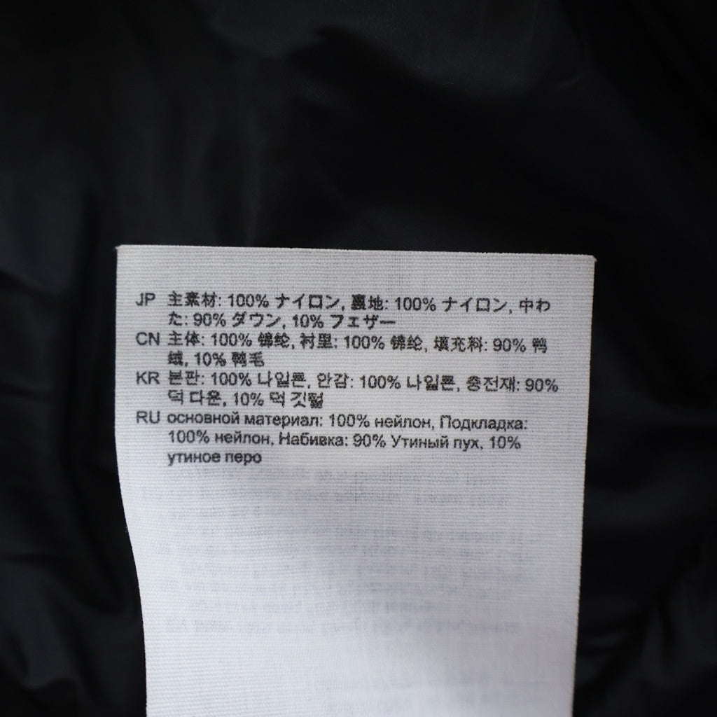 Acne Studios(アクネ ストゥディオズ) 22AW HOODED PUFFER JACKET MUSHROOM マッスルーム ナイロン パフ フーデッド ジップアップ ダウンジャケット ブラック A90471