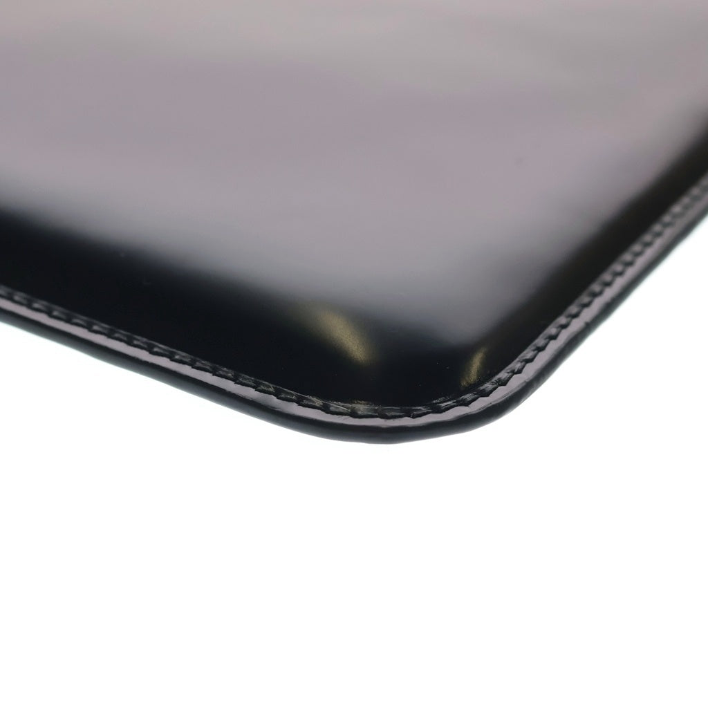 COMME des GARCONS(コムデギャルソン) MIRROR INSIDE ミラーインサイド クラッチ セカンドバッグ ケース ポーチ レザー ブラック SA5100MI レディース