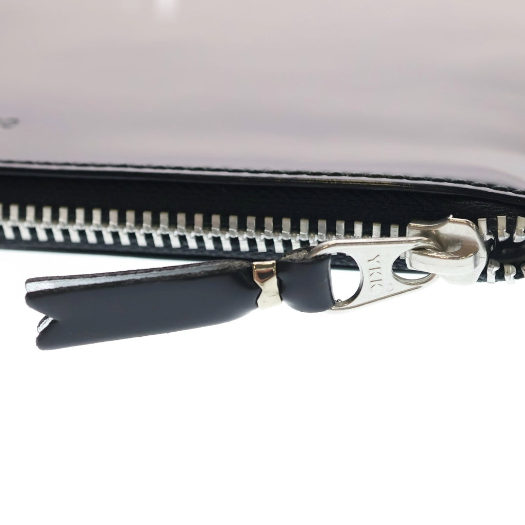 COMME des GARCONS(コムデギャルソン) MIRROR INSIDE ミラーインサイド クラッチ セカンドバッグ ケース ポーチ レザー ブラック SA5100MI レディース