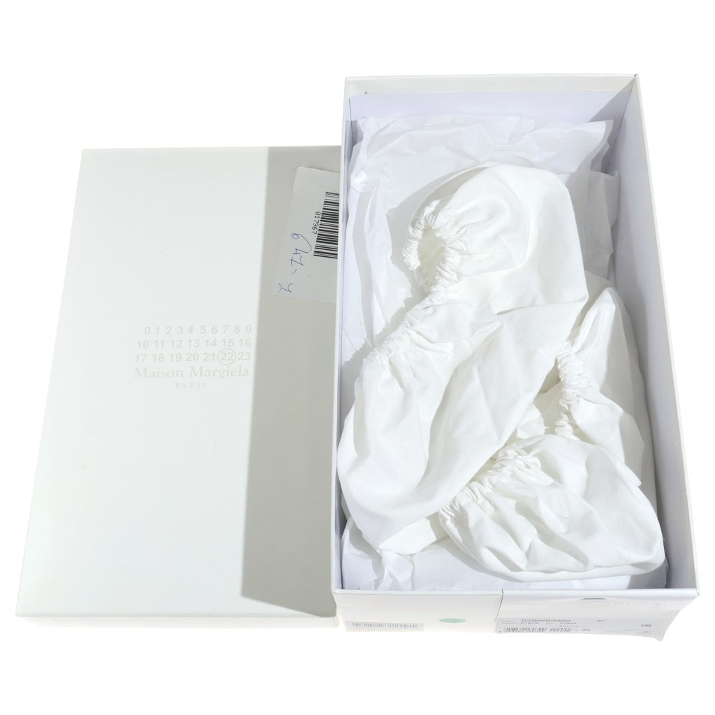 Maison Martin Margiela(メゾンマルタンマルジェラ) 21SS キャンバス ユーズド加工 ローカットスニーカー レディース ホワイト S39WS0092