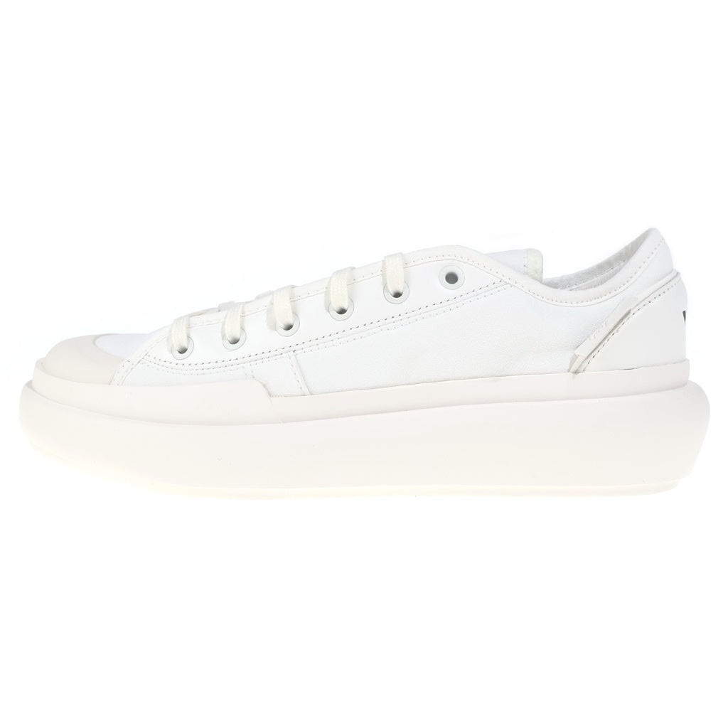 Y-3(ワイスリー) AJATU COURT LOW アジャツコートロー レースアップローカットスニーカー シューズ US7/25cm ホワイト HR1929 レディース