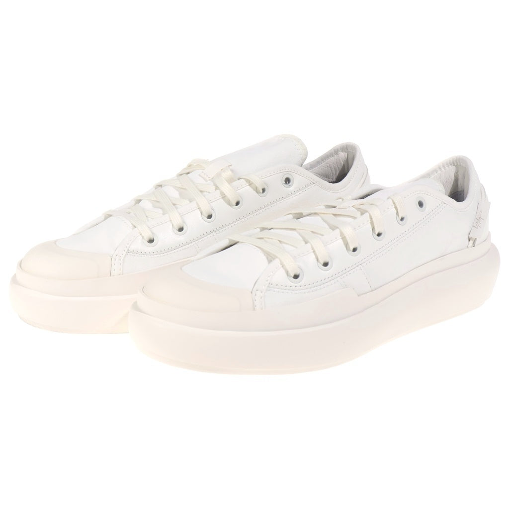 Y-3(ワイスリー) AJATU COURT LOW アジャツコートロー レースアップローカットスニーカー シューズ US7/25cm ホワイト HR1929 レディース