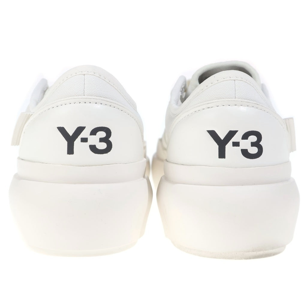Y-3(ワイスリー) AJATU COURT LOW アジャツコートロー レースアップローカットスニーカー シューズ US7/25cm ホワイト HR1929 レディース