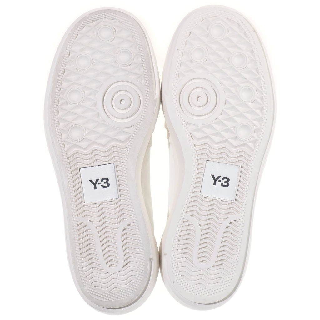 Y-3(ワイスリー) AJATU COURT LOW アジャツコートロー レースアップローカットスニーカー シューズ US7/25cm ホワイト HR1929 レディース
