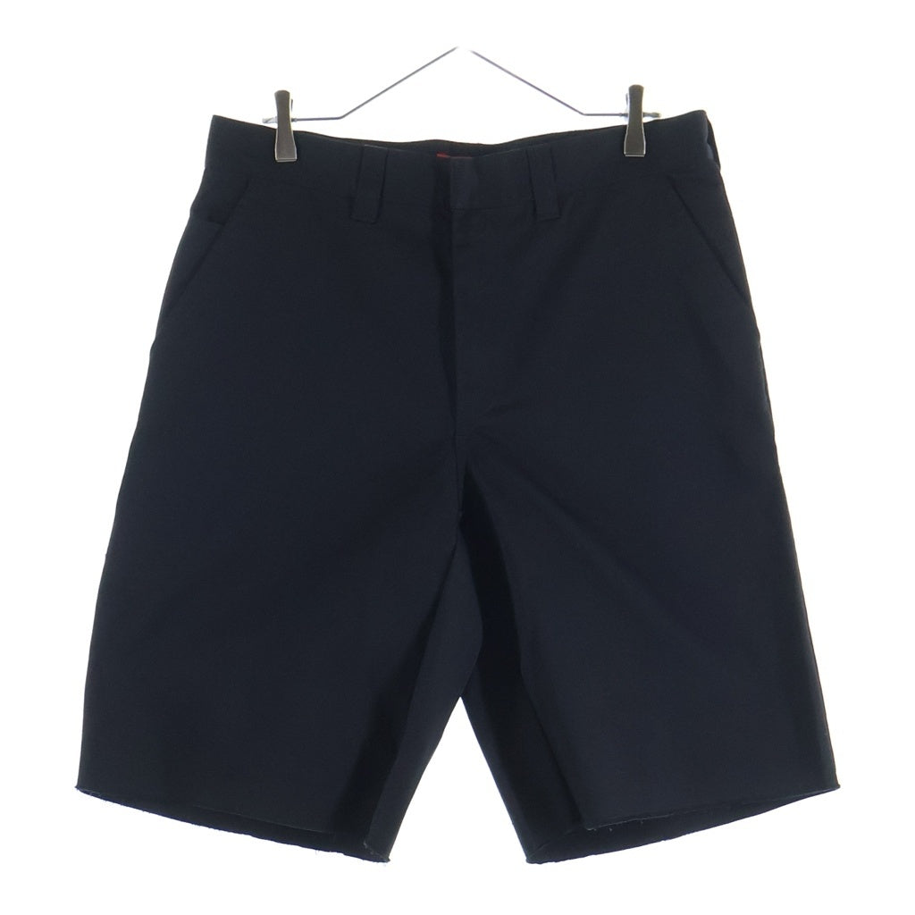 SUPREME(シュプリーム) 25SS Work Short ジップフライ 裾カットオフ ワークショーツ ハーフパンツ ブラック