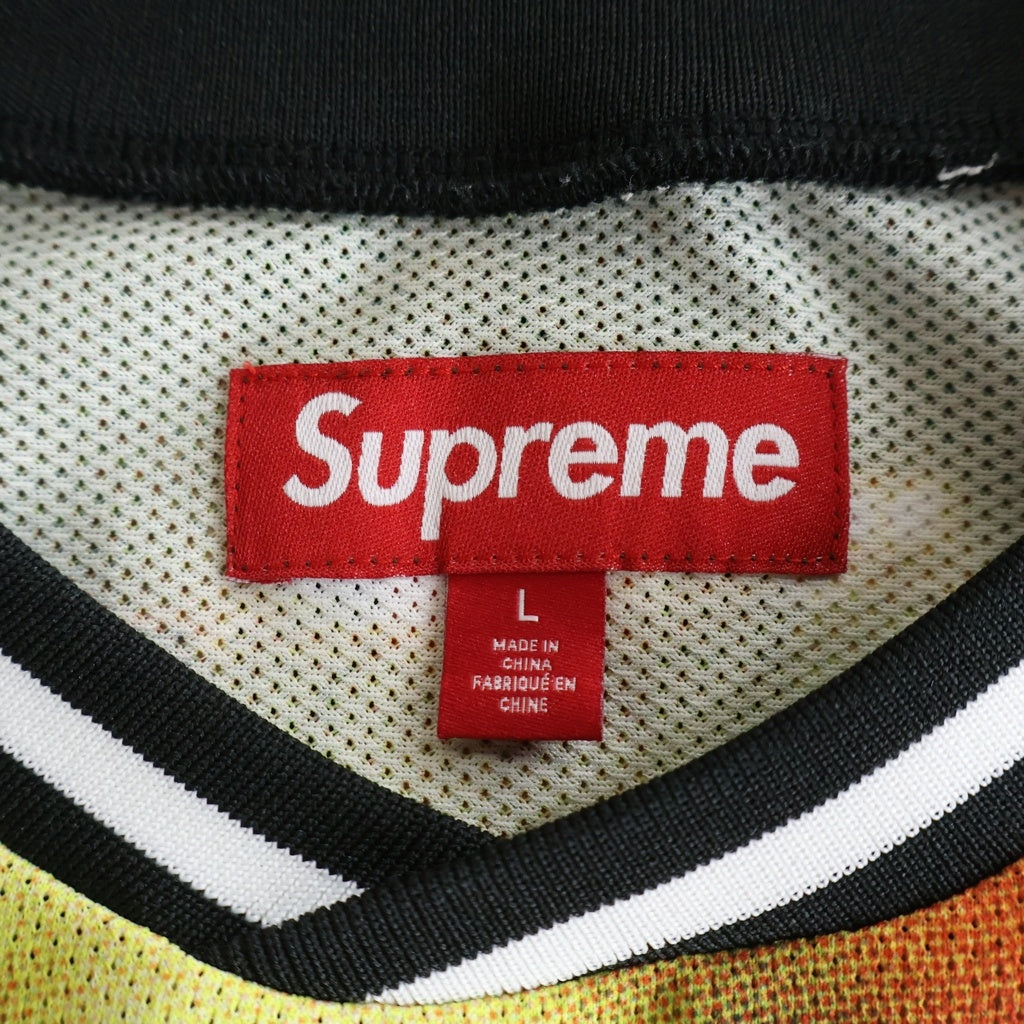 SUPREME(シュプリーム) 25SS Vinci Per Noi Soccer Jersey ヴィンチペルノイ サッカージャージ 半袖ゲームシャツ オレンジ