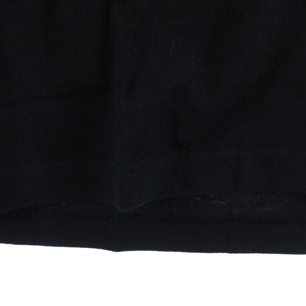 GDC(ジーディーシー) 25SS KINSKI T-SHIRT キンスキー フロントプリントTシャツ 半袖クルーネックカットソー ブラック GD0011