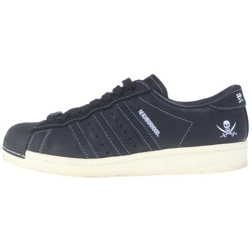 adidas(アディダス) ×NEIGHBORHOOD SUPERSTAR N 2005 ネイバーフッド スーパースター ローカットスニーカー ブラック US9/27cm ID8650
