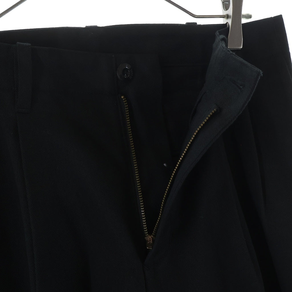 SEQUEL(シークエル) CHINO PANTS TYPE-C ジップフライ チノ ワークパンツ ブラック