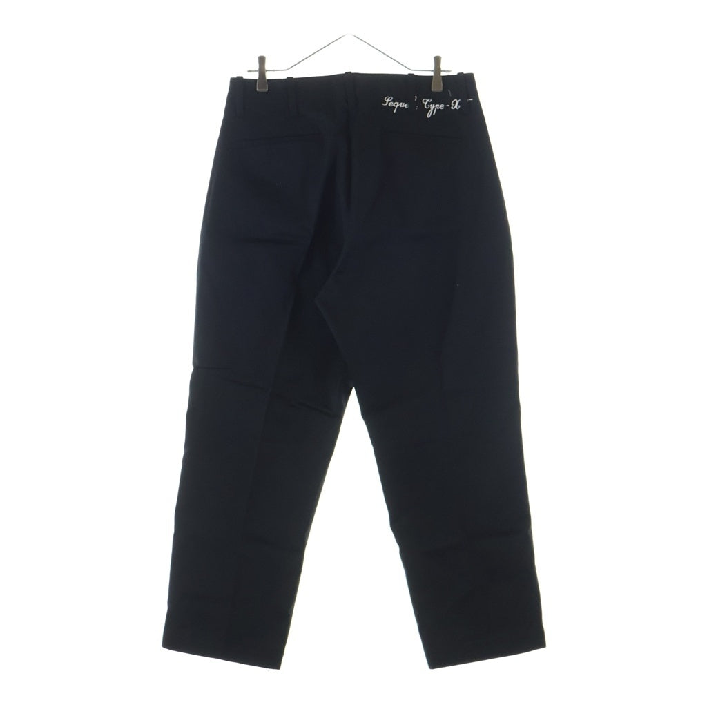 SEQUEL(シークエル) 25AW CHINO PANTS TYPE-XF ジップフライ チノ ワークパンツ ブラック SQ-25AW-PT-10