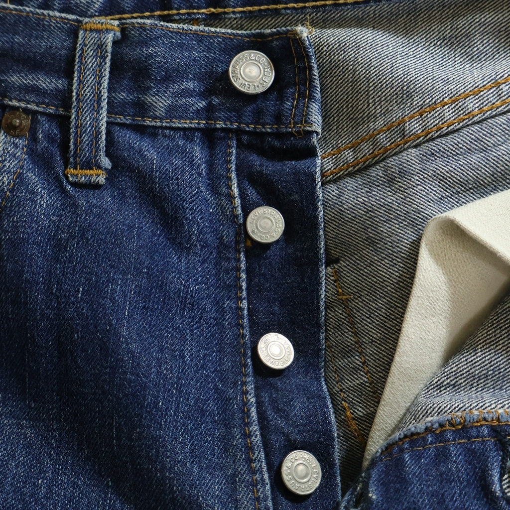 Levi's(リーバイス) 60S-70S VINTAGE 501 BIG E 後期 ボタン裏6 平行ステッチ ヴィンテージ ボタンフライデニムパンツ インディゴ