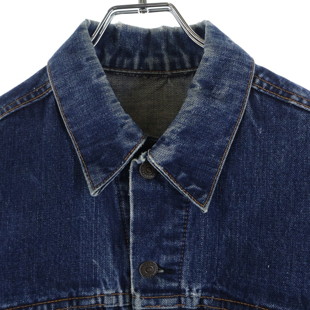 Levi's(リーバイス) 60S VINTAGE 70505 BIG E ボタン裏ツメ刻印 4th ブランケット外し ヴィンテージ デニムトラッカージャケット インディゴ