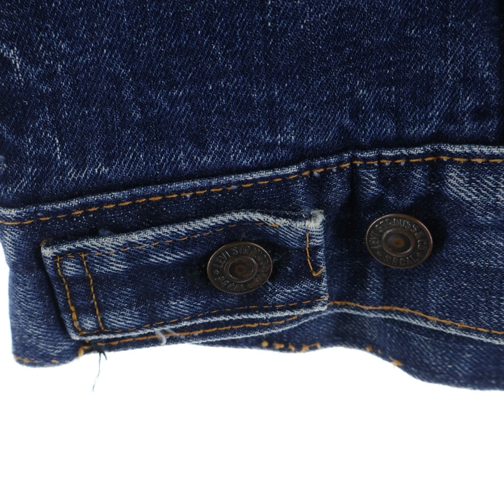 Levi's(リーバイス) 60S VINTAGE 70505 BIG E ボタン裏ツメ刻印 4th ブランケット外し ヴィンテージ デニムトラッカージャケット インディゴ
