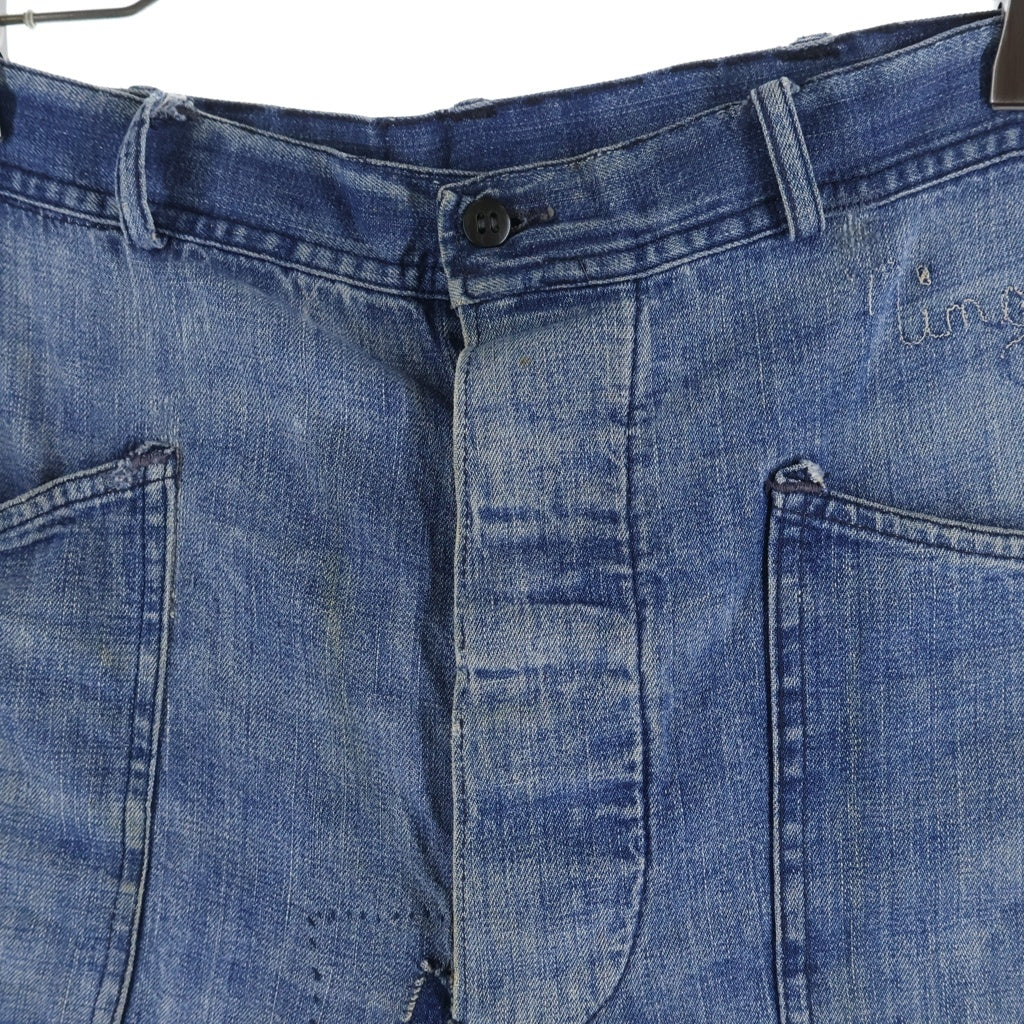 VINTAGE(ヴィンテージ) 40S VINTAGE US NAVY Denim Trousers 巻きパンツ ユーエスネイビー ヴィンテージ デニムトラウザーパンツ インディゴ