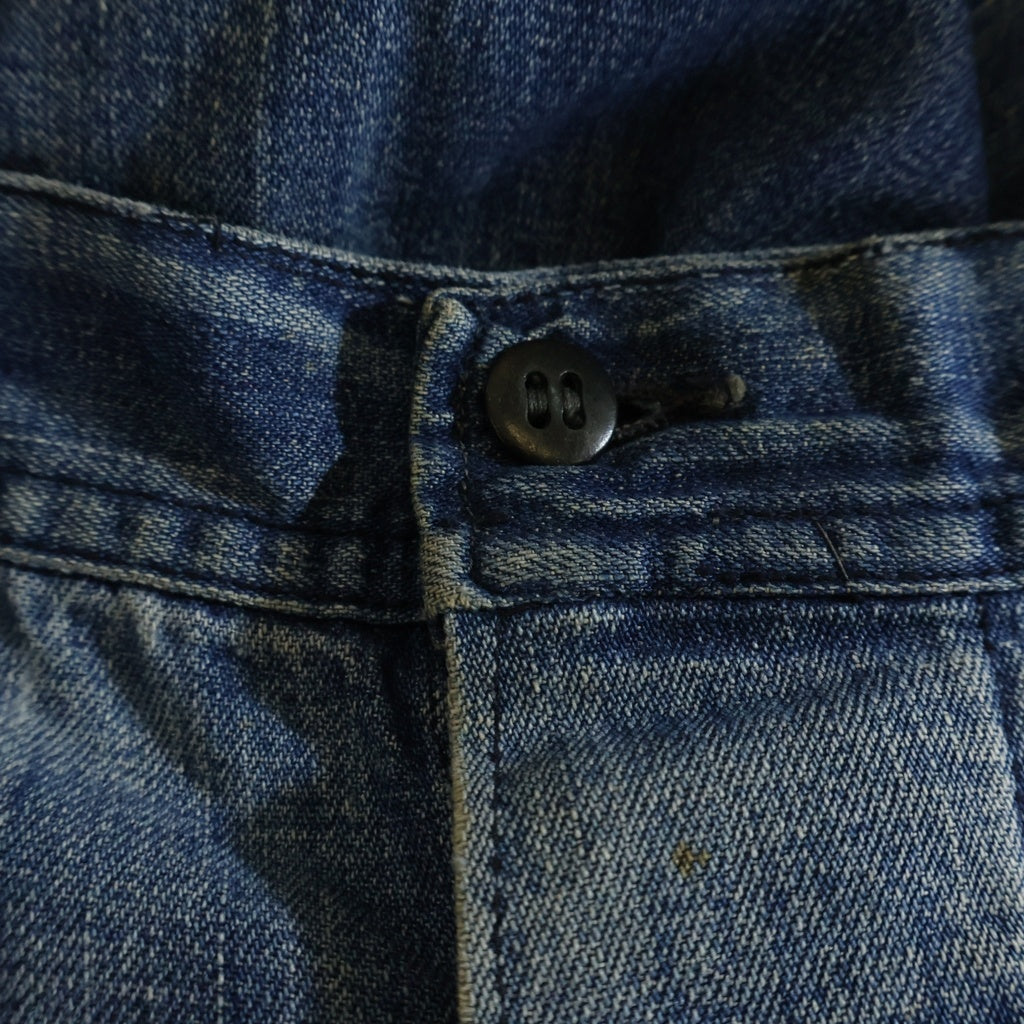 VINTAGE(ヴィンテージ) 40S VINTAGE US NAVY Denim Trousers 巻きパンツ ユーエスネイビー ヴィンテージ デニムトラウザーパンツ インディゴ