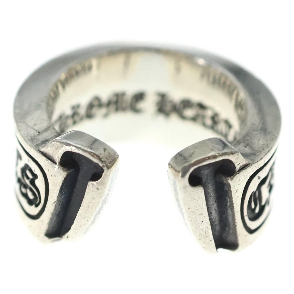 CHROME HEARTS(クロムハーツ) LG SCROLL LABEL ラージスクロールラベル リング シルバーBCA383