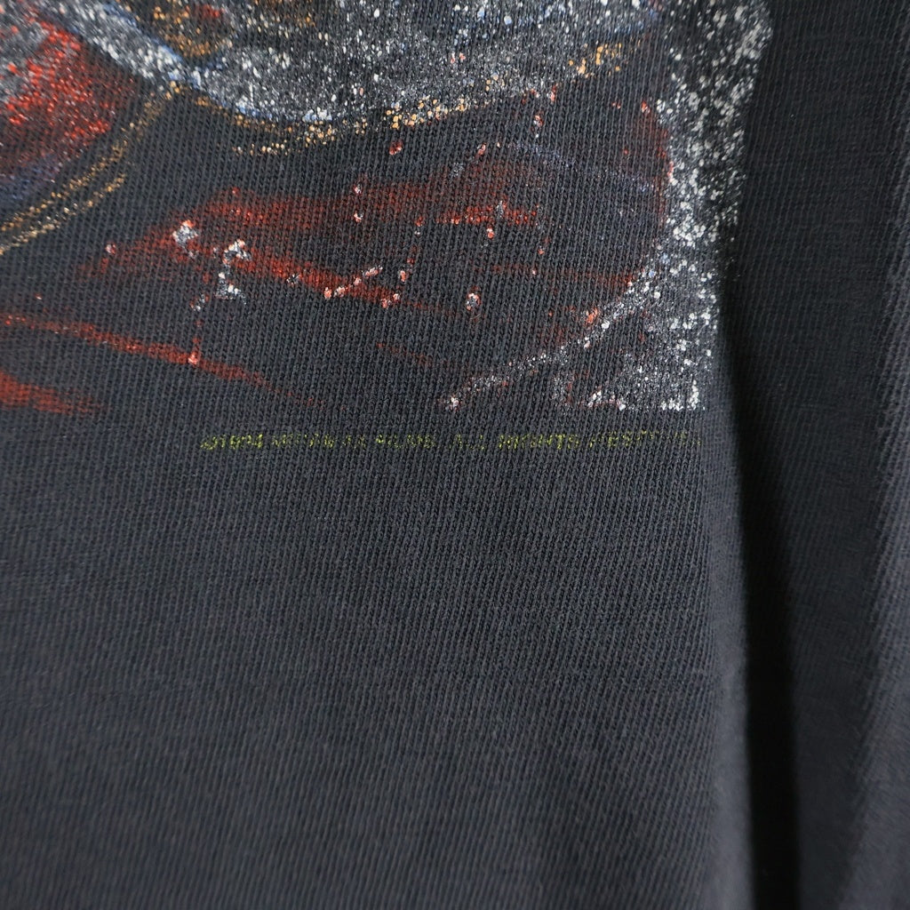 VINTAGE(ヴィンテージ) 90S VINTAGE PULP FICTION MOVIE POSTER WINTERLAND パルプフィクション ムービーポスター フロントプリント クルーネック 半袖Tシャツ カットソー ブラック