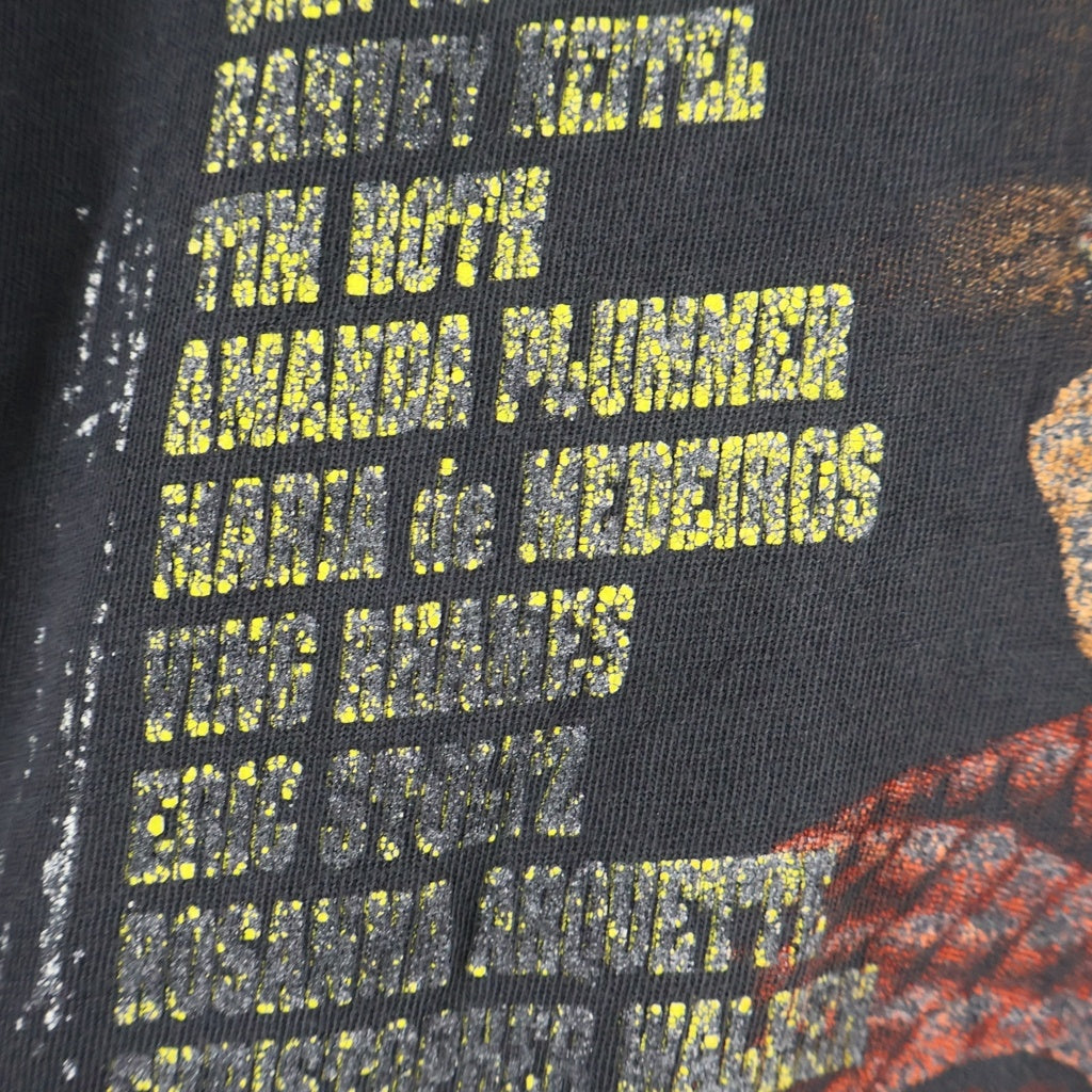 VINTAGE(ヴィンテージ) 90S VINTAGE PULP FICTION MOVIE POSTER WINTERLAND パルプフィクション ムービーポスター フロントプリント クルーネック 半袖Tシャツ カットソー ブラック