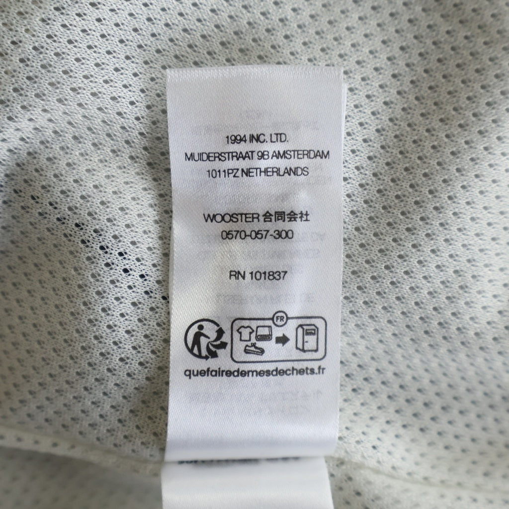 SUPREME(シュプリーム) 25SS Old English Track Jacket オールド イングリッシュ ロゴ エンブロイダリー ナイロン ジップアップ トラック ジャケット ホワイト