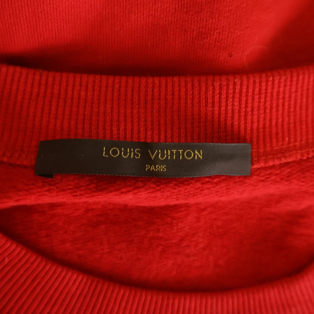 LOUIS VUITTON(ルイヴィトン) 17AW ×SUPREME Arc Logo Crewneck LV シュプリーム アーチロゴ クルーネックスウェット レッド RM172 JIU HDY93W