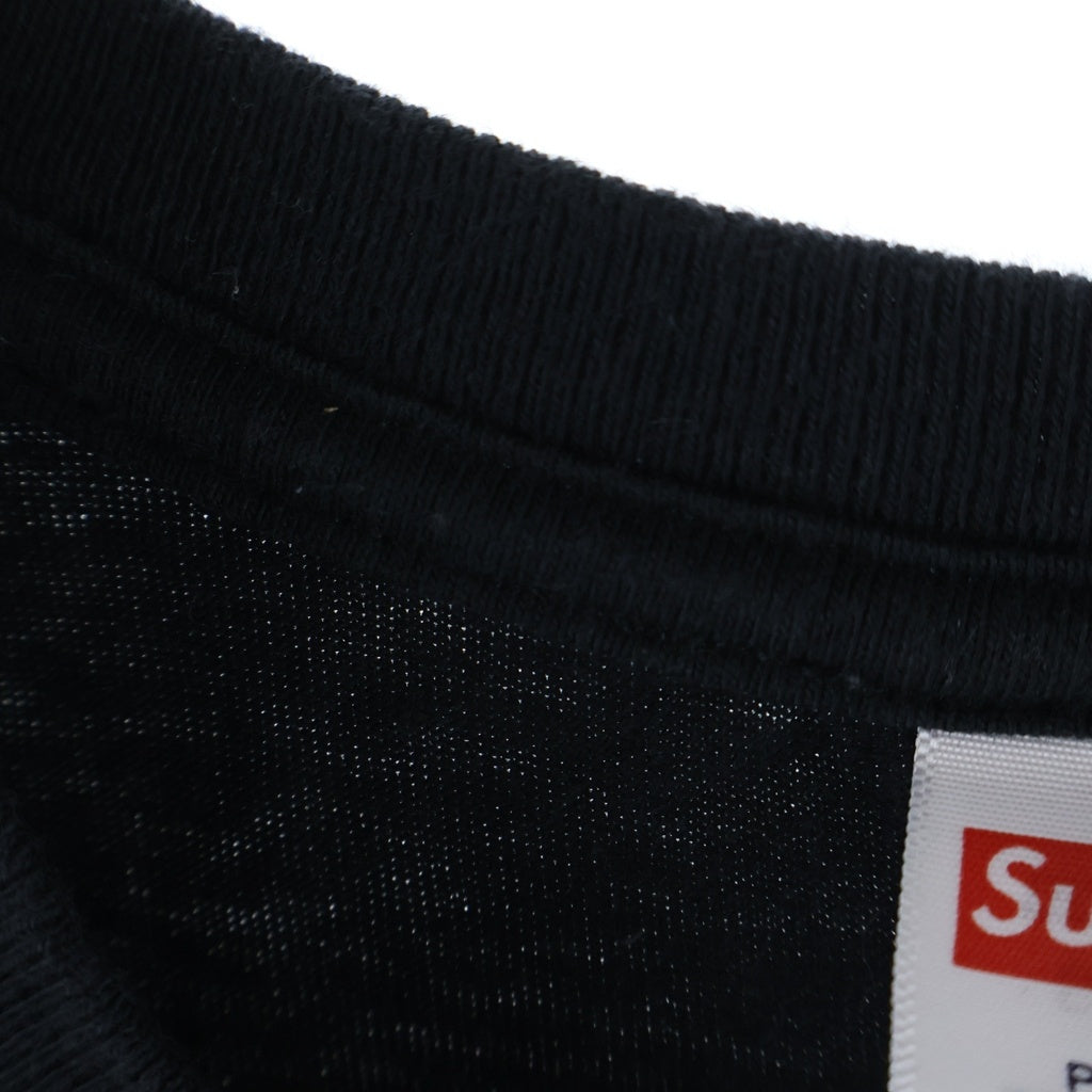 SUPREME(シュプリーム) 24AW ×DISNEY Snow White Tee ディズニー スノー ホワイト クルーネック半袖Tシャツ カットソー ブラック