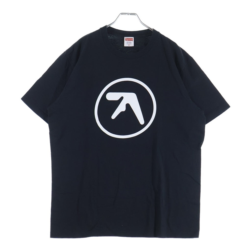 SUPREME(シュプリーム) 25SS ×APHEX TWIN Ambient Works Tee アフェックス ツイン アンビエント ワークス クルーネック半袖Tシャツ カットソー ブラック