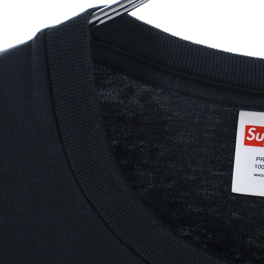 SUPREME(シュプリーム) 25SS ×APHEX TWIN Ambient Works Tee アフェックス ツイン アンビエント ワークス クルーネック半袖Tシャツ カットソー ブラック