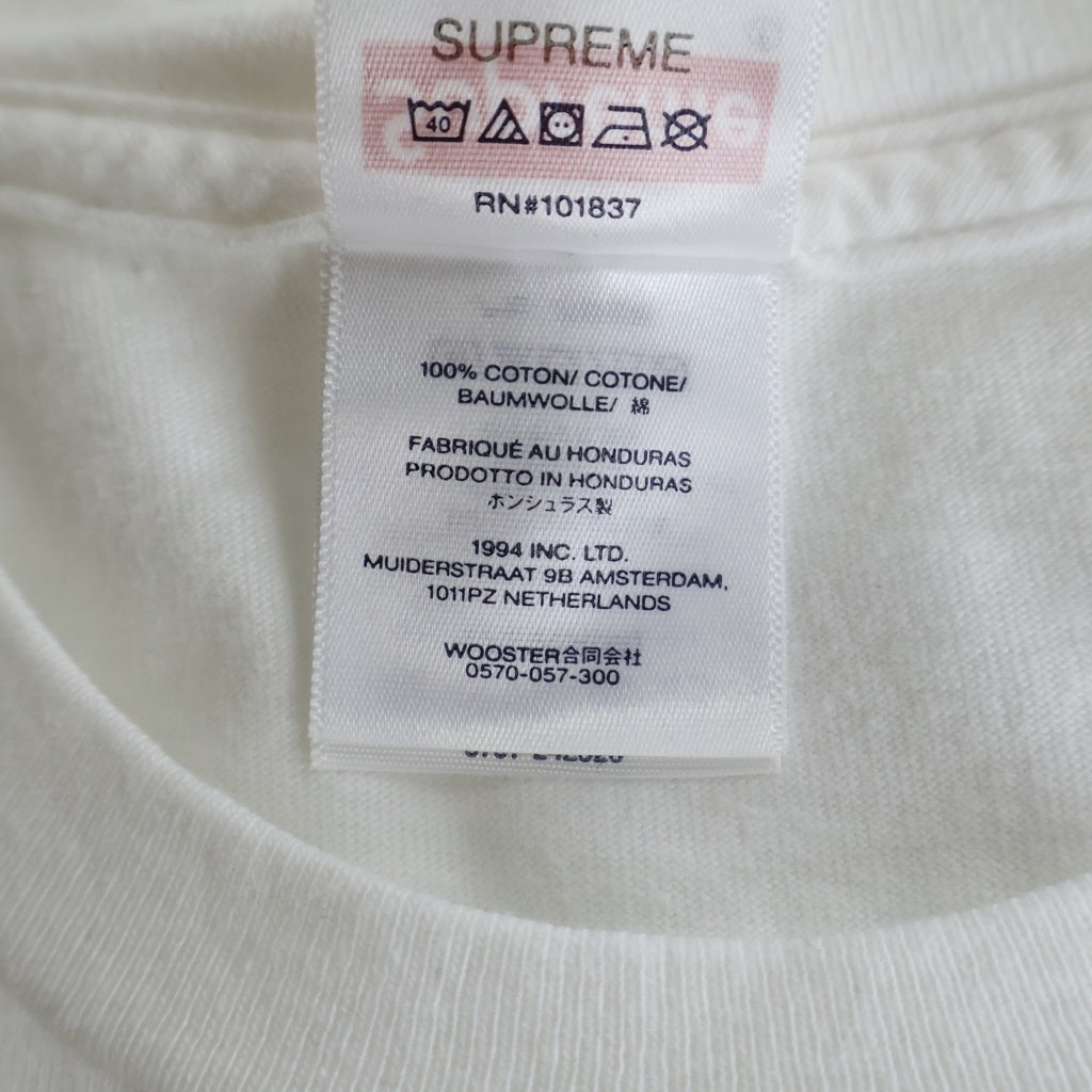 SUPREME(シュプリーム) 24AW Tyler The Creator Tee タイラーザクリエイター フォトプリント クルーネック半袖Tシャツ カットソー ホワイト