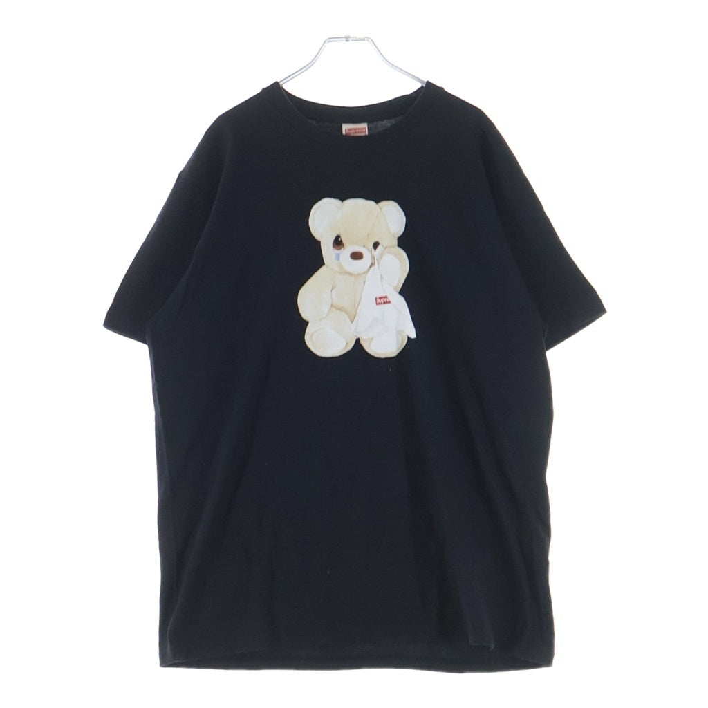 SUPREME(シュプリーム) 25SS Bear Tee ベアー プリント クルーネック半袖Tシャツ カットソー ブラック
