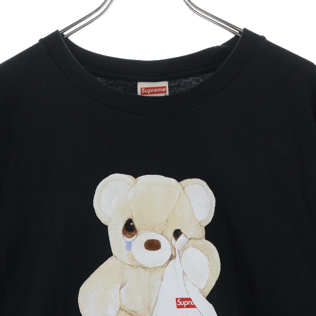 SUPREME(シュプリーム) 25SS Bear Tee ベアー プリント クルーネック半袖Tシャツ カットソー ブラック