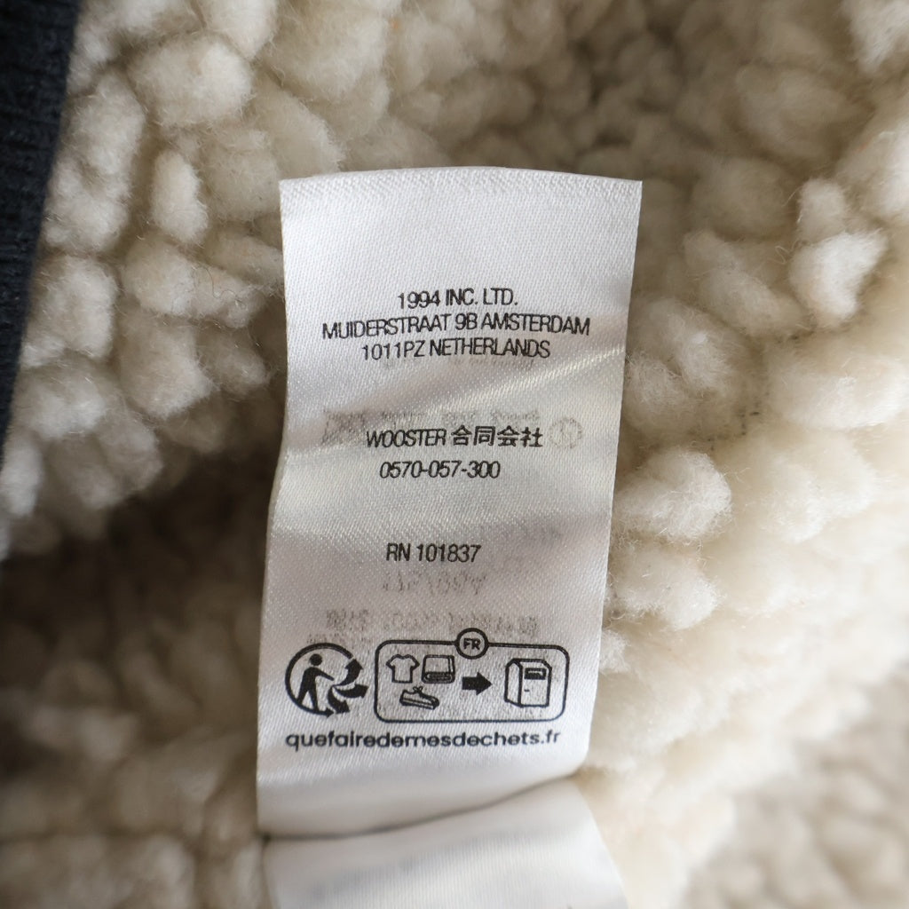 SUPREME(シュプリーム) 25SS ×AOI Nylon Bomber Jacket 葵産業 バック刺繍 ボアライニング ナイロン ボンバージャケット ブラック