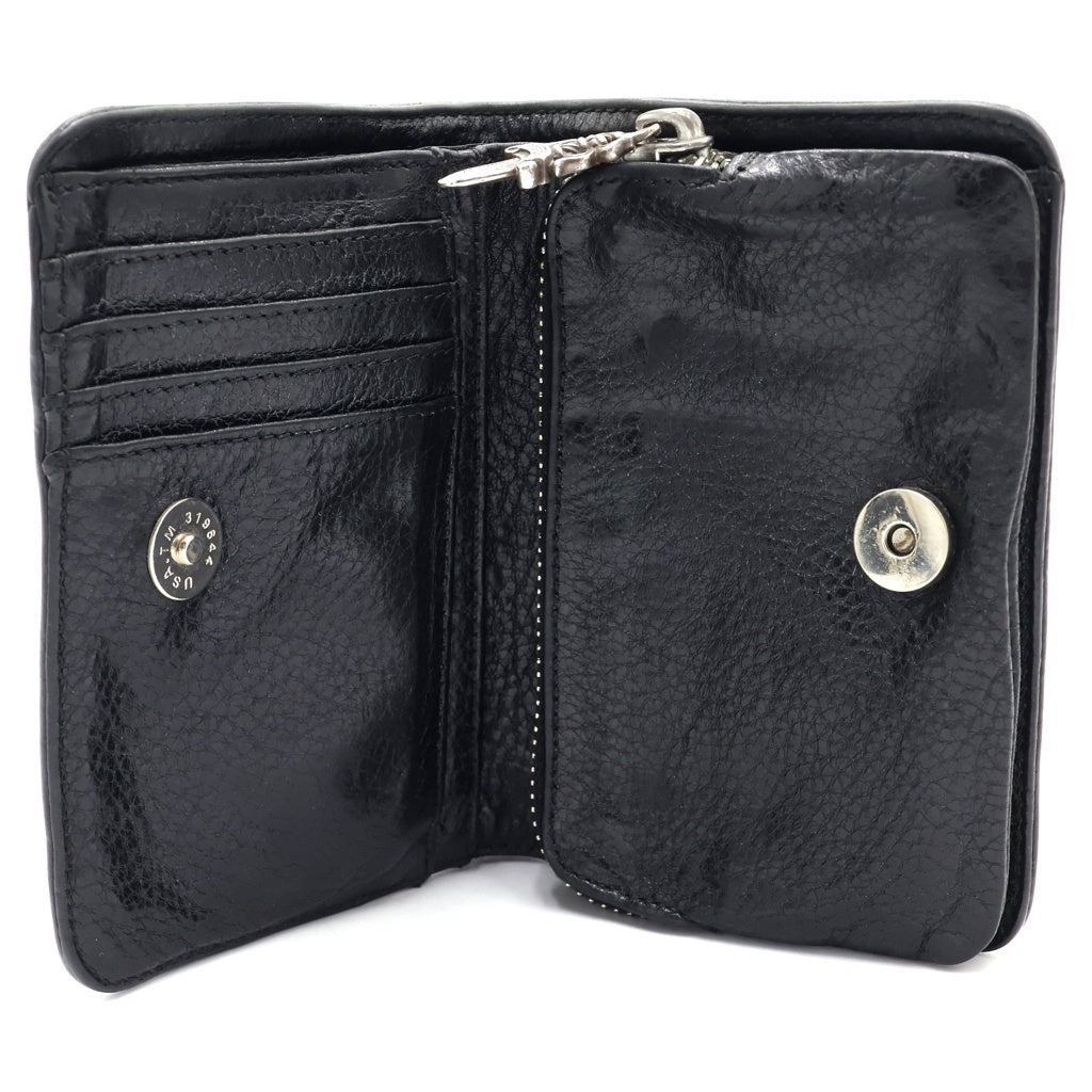 CHROME HEARTS(クロムハーツ) JOEY ジョーイ レザーウォレット 財布 ブラック