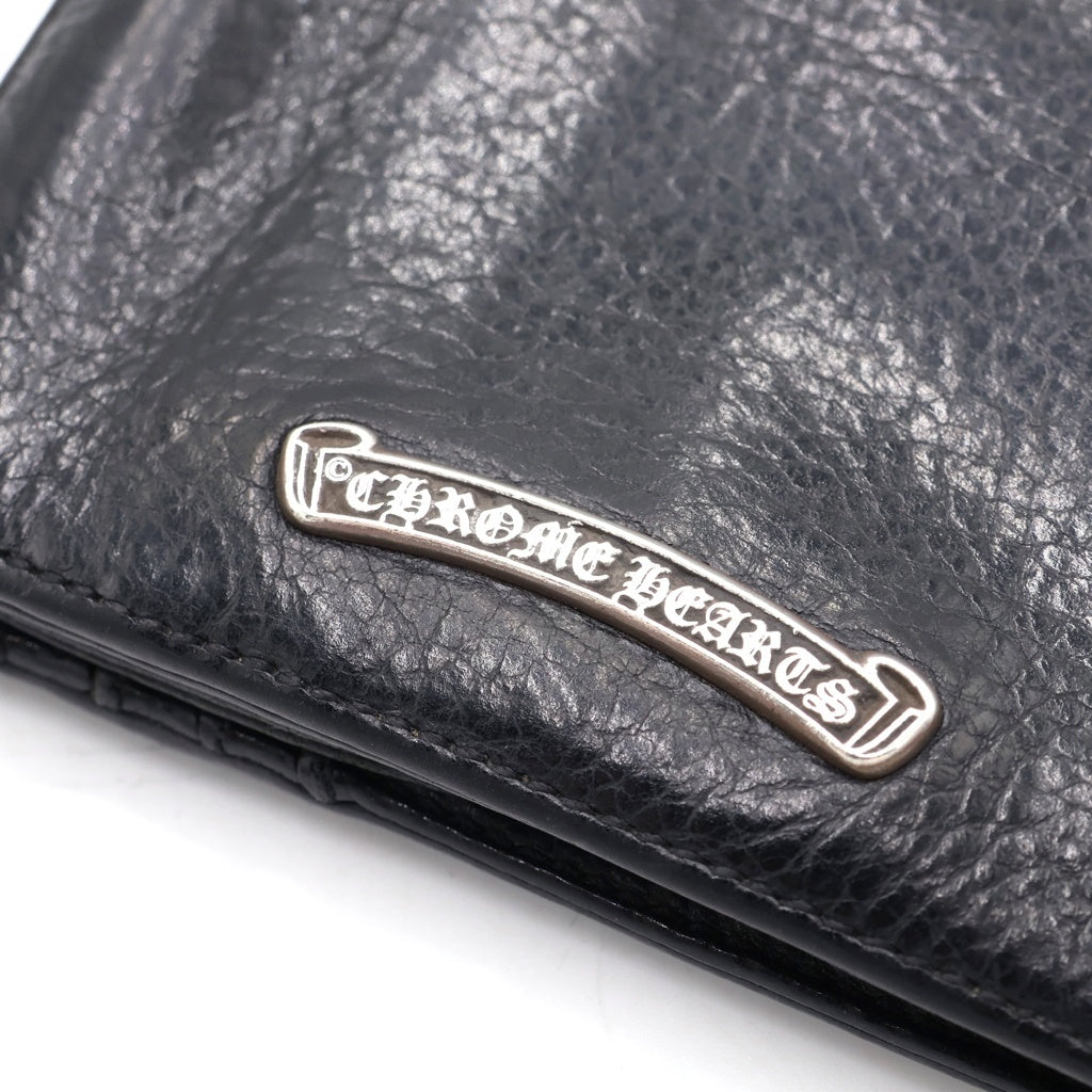 CHROME HEARTS(クロムハーツ) JOEY ジョーイ レザーウォレット 財布 ブラック