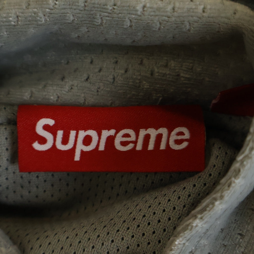 SUPREME(シュプリーム) 26SS VELOUR MESH TRACK JACKET ベロアメッシュ トラックジャケット グレー